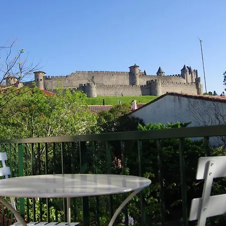 La Carcassonne, D Hotes, B&b, Face A La Cite Medievale 4* Каркассон