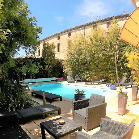 La Carcassonne, Cite 8 Min A Pieds, Clim, Piscine, Full Wifi, Borne 7,5kw, Velo Elect, Parking Prive *